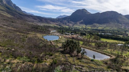35 ha Franschhoek Farm with Approved Rights for a Hotel & Five Private Villas